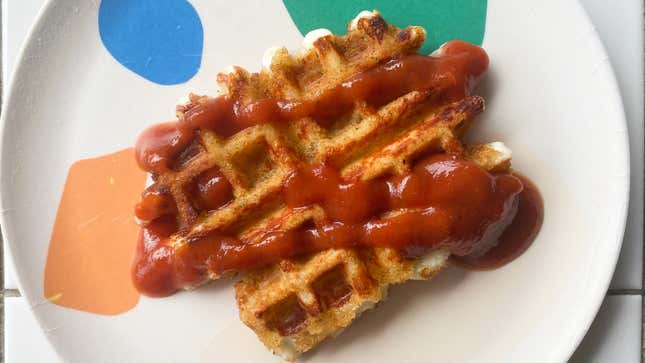 Mozzarella Çubuklarını Waffle Yapmalısınız başlıklı makale için resim